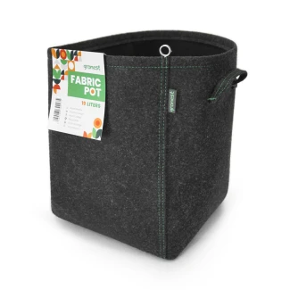 GRONEST Fabric Pot Vaso in Geotessile | 26.5x26.5x27 cm | 19L