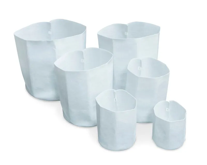 [221160] Root Tex White Square Pot | 18.92L (5 gal)