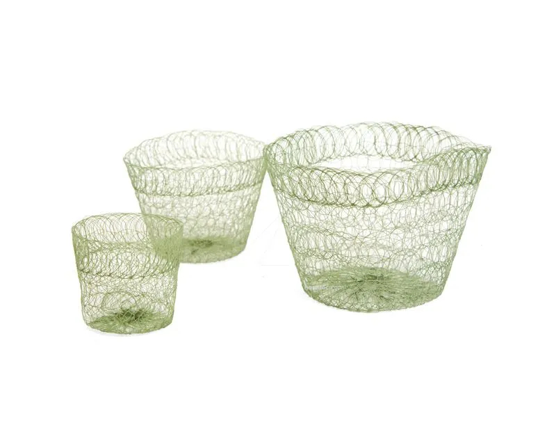 [212021] Pot Cover Grid | 9x7 cm