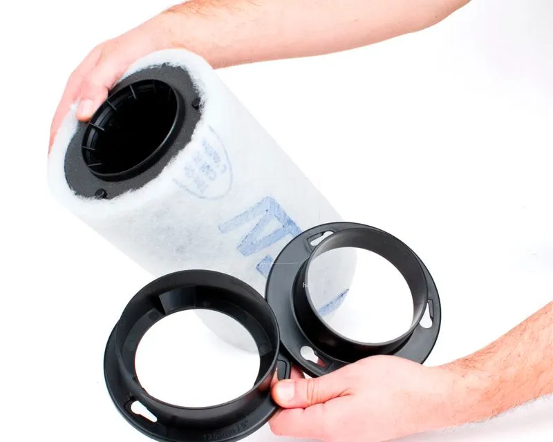 CAN-FILTERS Manicotto in Plastica | Flangia 125 mm