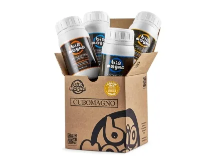 [CMSTIM] BIOMAGNO Cubomagno Kit di Stimolanti 100% Bio | Fertilizzante Fioritura
